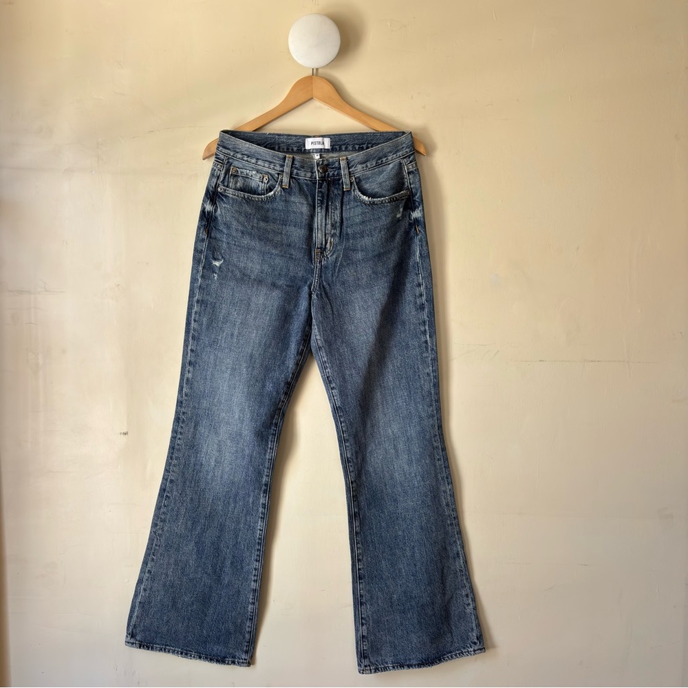 PISTOLA Stevie Pulse High Rise Relaxed Flare Jeans
